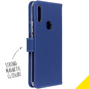 Accezz Wallet Softcase Bookcase Huawei P Smart Z - Blauw