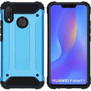 iMoshion Rugged Xtreme Backcover Huawei P Smart Plus - Lichtblauw