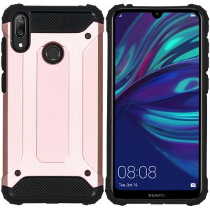 iMoshion Rugged Xtreme Backcover Huawei Y7 (2019) - Rosé Goud