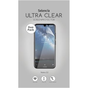 Selencia Duo Pack Ultra Clear Screenprotector Nokia 2.2