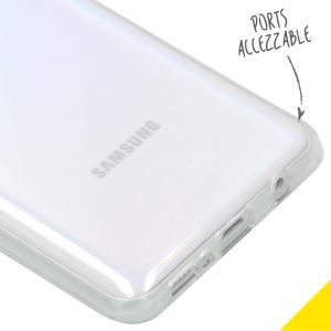 Accezz Clear Backcover Samsung Galaxy A21s - Transparant