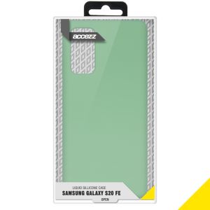 Accezz Liquid Silicone Backcover Samsung Galaxy S20 FE - Green