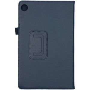 Effen Bookcase Lenovo Tab M10 Plus - Donkerblauw