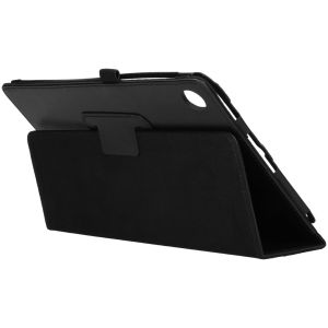 Effen Bookcase Lenovo Tab M10 Plus - Zwart