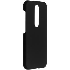Effen Backcover Nokia 4.2 - Zwart