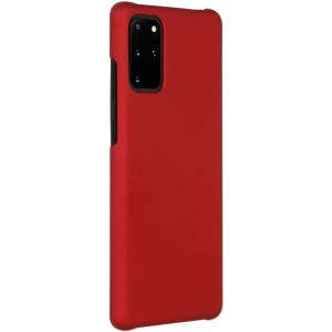Effen Backcover Samsung Galaxy S20 Plus - Rood