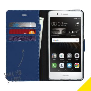 Accezz Wallet Softcase Bookcase Huawei P9 Lite - Blauw