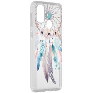 Design Backcover Samsung Galaxy M30s / M21 - Dromenvanger Feathers