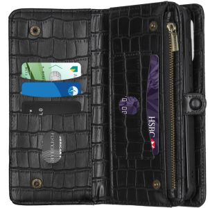 iMoshion 2-in-1 Wallet Bookcase iPhone 11 - Black Crocodile
