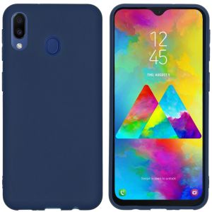 iMoshion Color Backcover Samsung Galaxy M20 Power - Donkerblauw