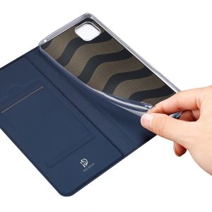 Dux Ducis Slim Softcase Bookcase Huawei Y5p - Donkerblauw