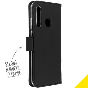 Accezz Wallet Softcase Bookcase Huawei P Smart Plus (2019) - Zwart