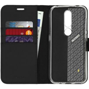 Accezz Wallet Softcase Bookcase Nokia 4.2 - Zwart