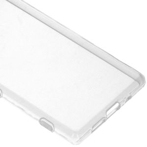 Softcase Backcover Sony Xperia 5 - Transparant