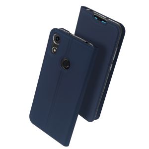 Dux Ducis Slim Softcase Bookcase Huawei Y6S - Donkerblauw
