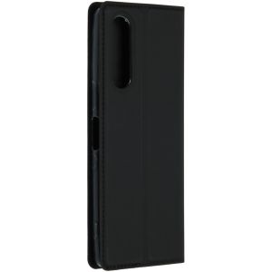 Dux Ducis Slim Softcase Bookcase Sony Xperia 5 - Zwart