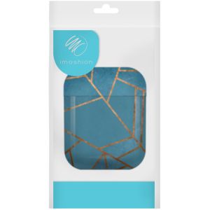 iMoshion Design Hardcover Case AirPods 1 / 2 - Blue Graphic