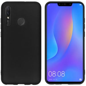 iMoshion Color Backcover Huawei P Smart Plus (2019) - Zwart