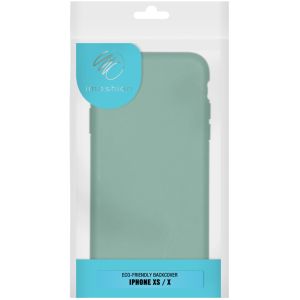 iMoshion Eco-Friendly Backcover iPhone X / Xs - Groen
