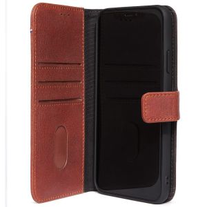 Decoded 2 in 1 Leather Bookcase iPhone 11 - Bruin