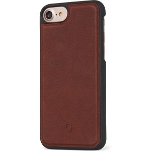 Decoded 2 in 1 Leather Bookcase iPhone SE (2022 / 2020) / 8 / 7 - Bruin