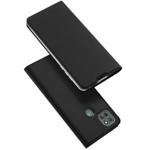 Dux Ducis Slim Softcase Bookcase Motorola Moto G9 Power - Zwart
