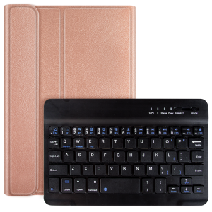 Bluetooth Keyboard Bookcase iPad 4 (2012) 9.7 inch / 3 (2012) 9.7 inch / 2 (2011) 9.7 inch - Rosé Goud