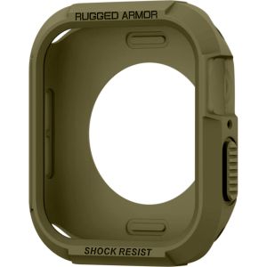 Spigen Rugged Armor™ Case voor de Apple Watch Series 4-6 / SE - 44 mm - Groen