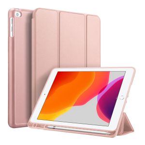 Accezz Smart Silicone Bookcase iPad 10.2 (2019 / 2020 / 2021) - Rosé Goud