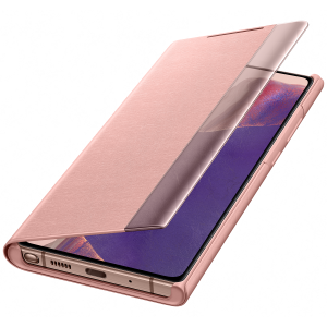 Samsung Originele Clear View Bookcase Galaxy Note 20 - Mystic Bronze
