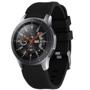 iMoshion Siliconen bandje Watch 46mm / Gear S3 Frontier / Watch 3 45mm - Zwart