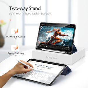 Dux Ducis Domo Bookcase iPad Pro 11 (2020 - 2022) - Donkerblauw