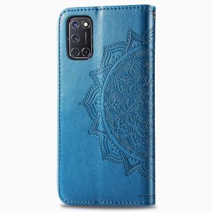 Mandala Bookcase Oppo A52 / Oppo A72 / Oppo A92 - Turquoise
