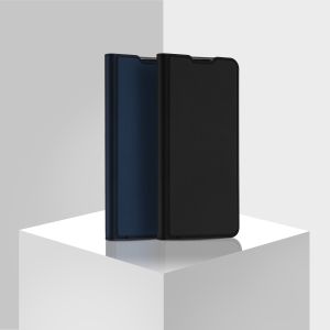 Dux Ducis Slim Softcase Bookcase Oppo Find X2 Lite - Donkerblauw