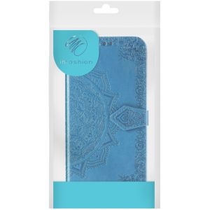 iMoshion Mandala Bookcase Samsung Galaxy S21 - Turquoise