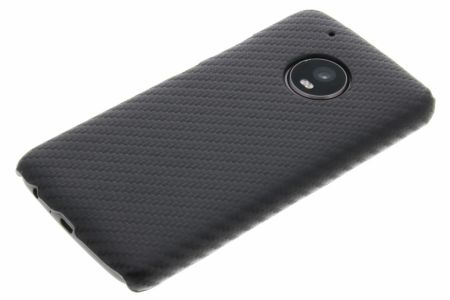 Carbon Hardcase Backcover Motorola Moto G5 Plus
