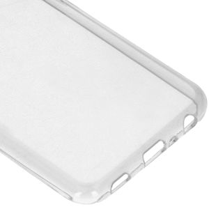 Softcase Backcover LG Q60 - Transparant