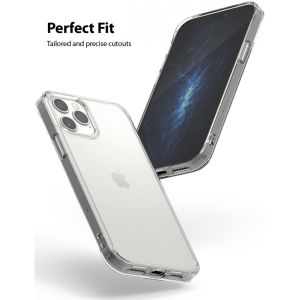 Ringke Fusion Backcover iPhone 12 (Pro) - Mat Transparant
