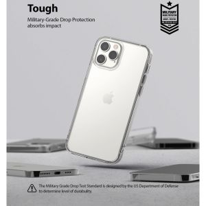 Ringke Fusion Backcover iPhone 12 (Pro) - Mat Transparant