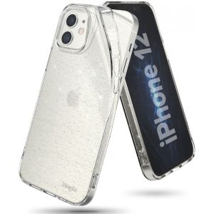 Ringke Air Backcover iPhone 12 (Pro) - Transparant Glitter