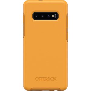 OtterBox Symmetry Backcover Samsung Galaxy S10 Plus - Geel