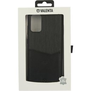 Valenta Card Slot Backcover Samsung Galaxy S20 Plus - Zwart
