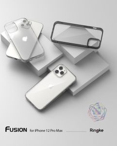 Ringke Fusion Backcover iPhone 12 Pro Max - Transparant