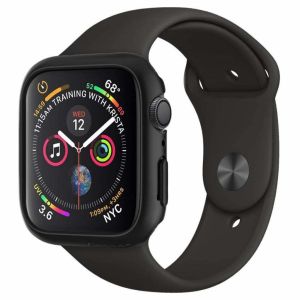 Spigen Thin Fit™ Case Apple Watch Series 4 / 5 / 6 / SE - 44 mm - Zwart
