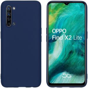 iMoshion Color Backcover Oppo Find X2 Lite - Donkerblauw