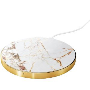 iDeal of Sweden Qi Charger Universal - Carrara Gold Marble
