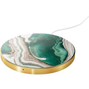 iDeal of Sweden Qi Charger Universal - Golden Jade Marble