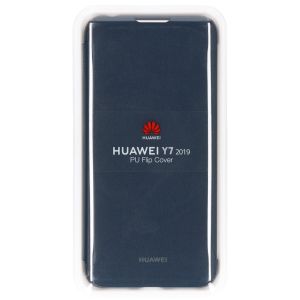 Huawei Flip Cover Huawei Y7 (2019) - Blauw