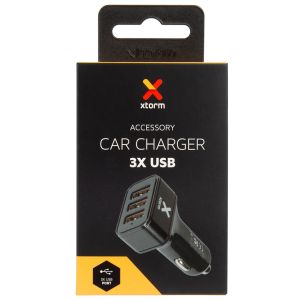Xtorm 3-Poorts Car Charger - 7,2 ampère