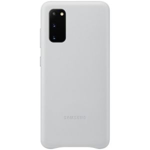 Samsung Originele Leather Backcover Galaxy S20 - Grijs